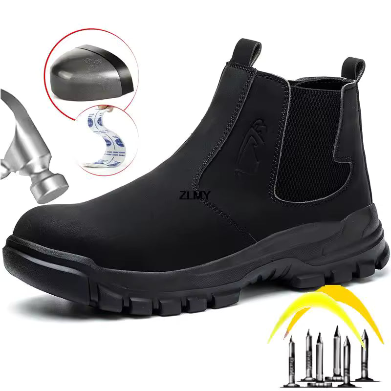 SteelEase Pro – Slip-On Safety Boots