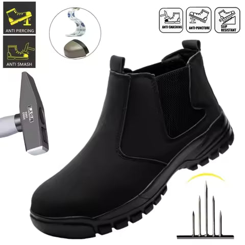 SteelEase Pro – Slip-On Safety Boots